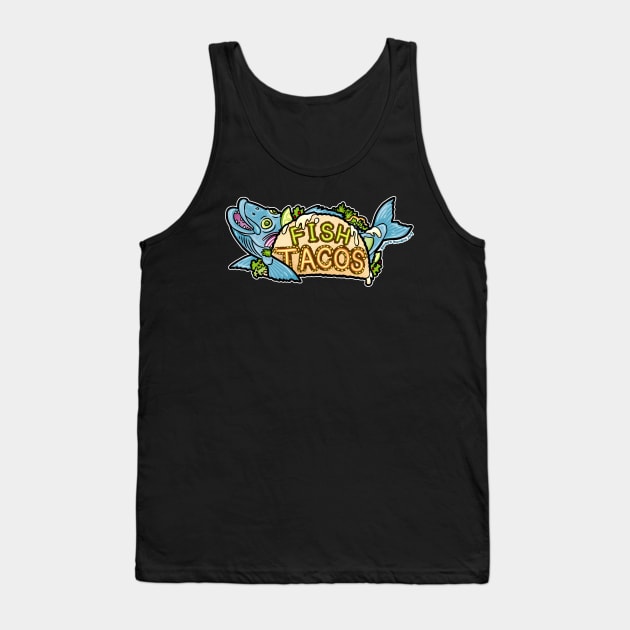 Fish Tacos Tank Top by Raven's Random